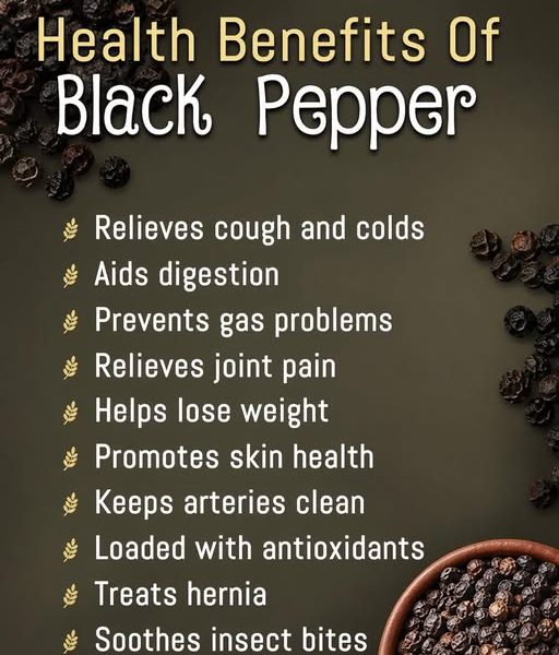 Most people think black pepper is just seasoning.