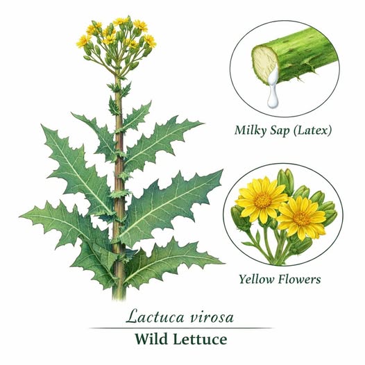 Wild Lettuce Called “opium lettuce”