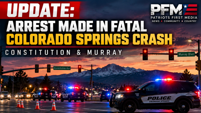 Arrest Made in Fatal Constitution & Murray Crash in Colorado Springs